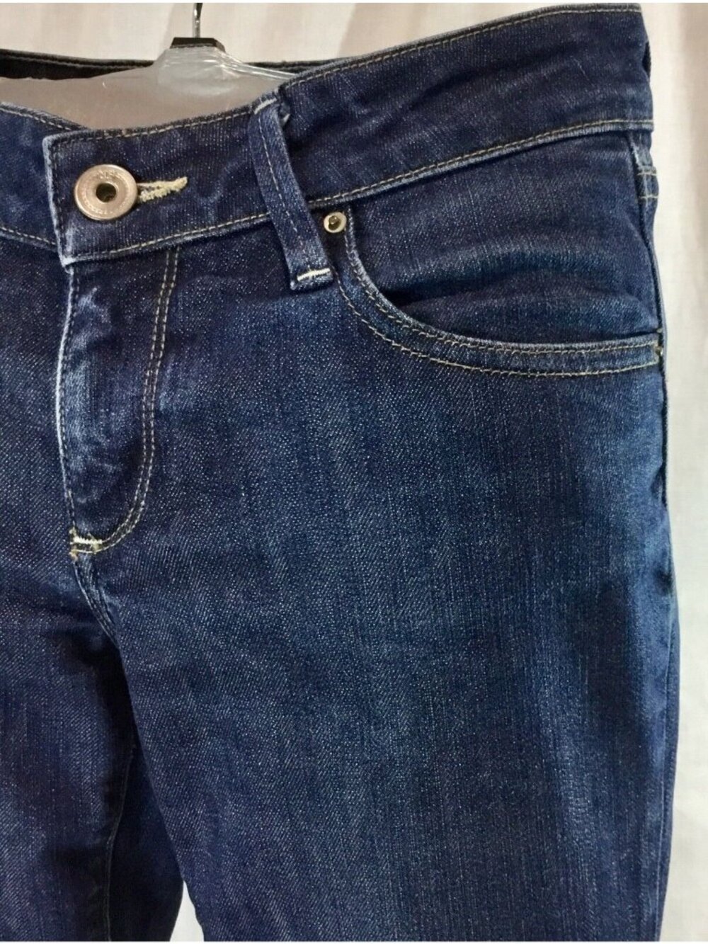 Y2K Banana Republic Jeans Women 2 Urban Boot Cut Flare Indie Western Denim VTG - Picture 4 of 9